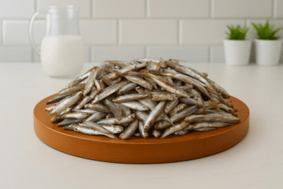 Smoked pork belly + Bamboo shoot Extra small river water fish