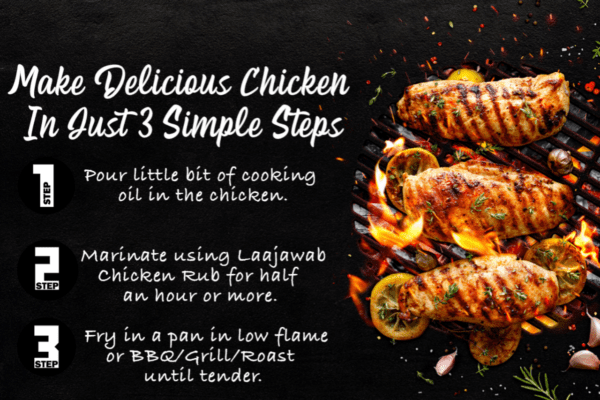 Tangy chicken rub | Premium product of Laajawab