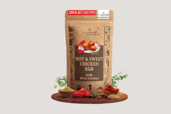 Hot and sweet chicken rub | Premium product from Laajawab spices